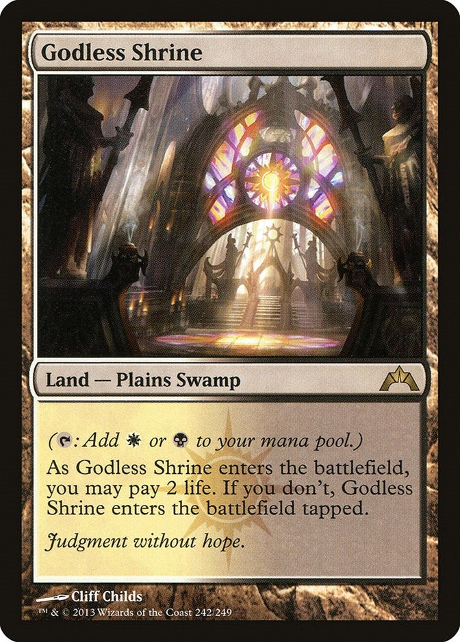 Image for Godless Shrine (242) [Gatecrash] - Magic: The Gathering