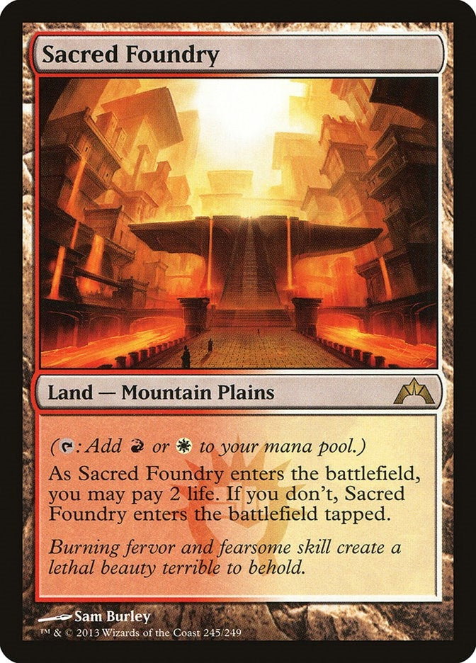 Image for Sacred Foundry (245) [Gatecrash] - Magic: The Gathering