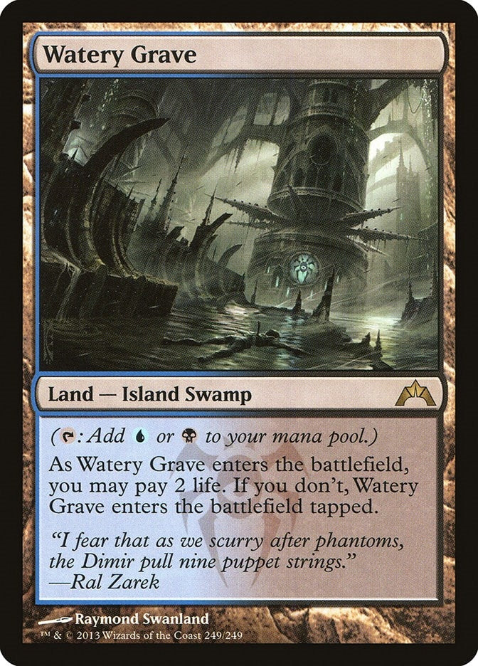 Image for Watery Grave (249) [Gatecrash] - Magic: The Gathering