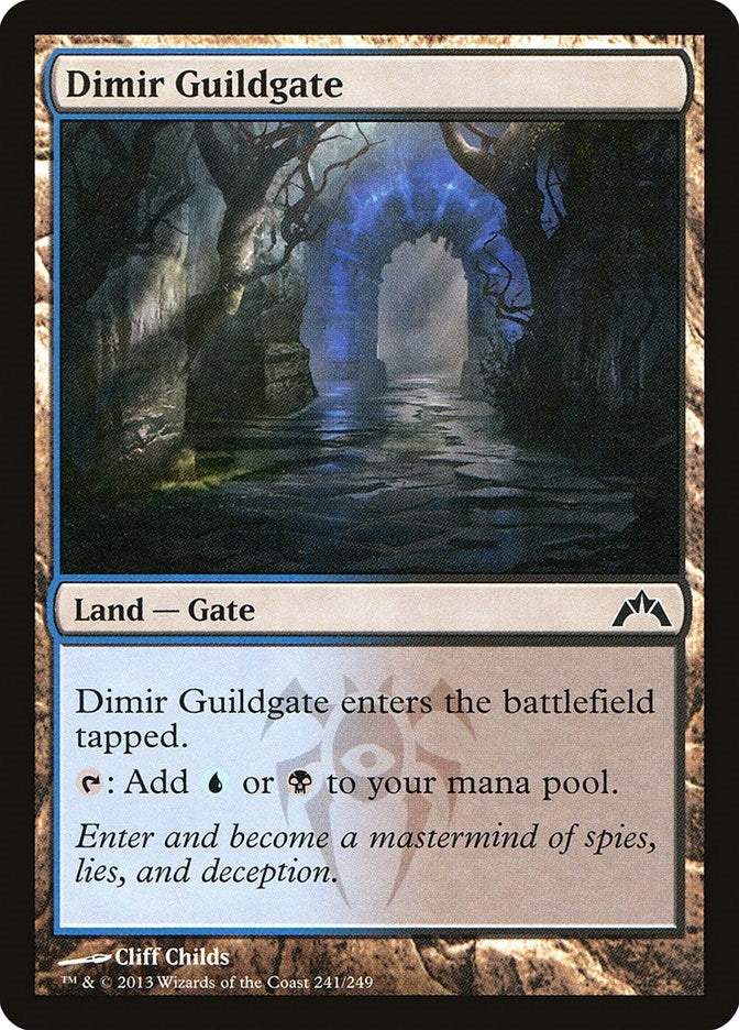 Image for Dimir Guildgate (241) [Gatecrash] - Magic: The Gathering