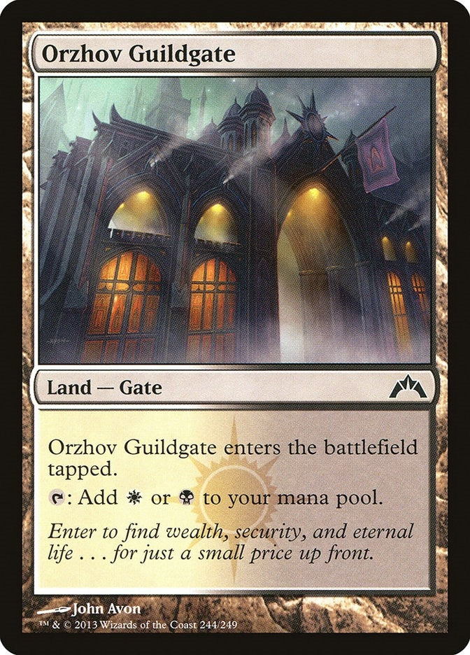 Image for Orzhov Guildgate (244) [Gatecrash] - Magic: The Gathering
