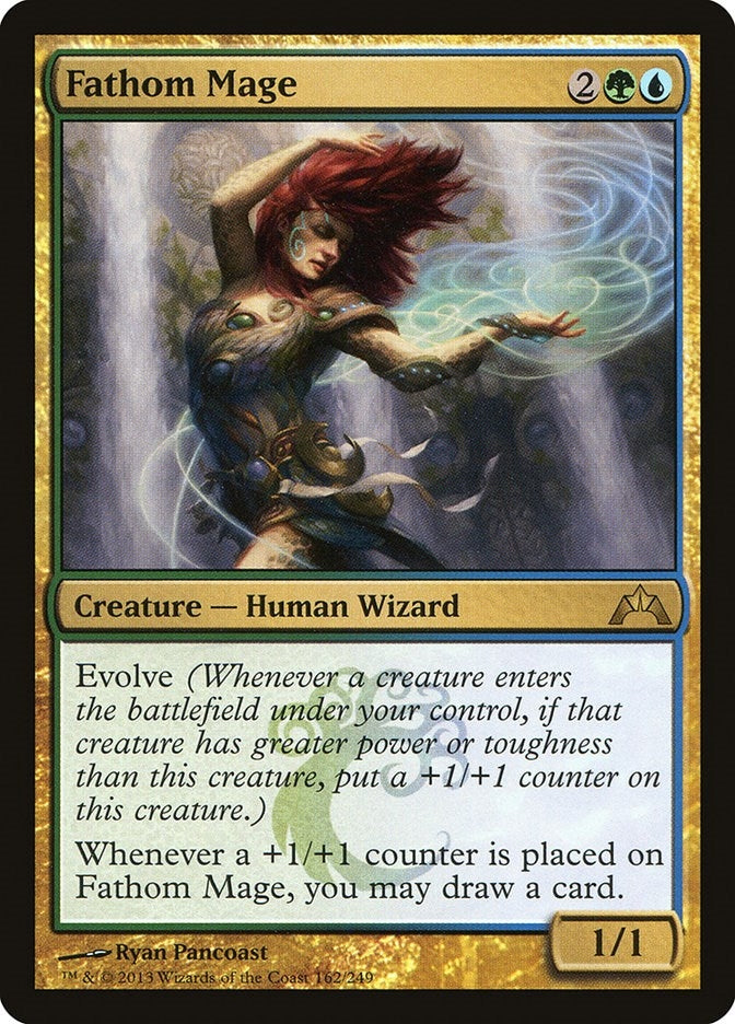 Image for Fathom Mage (162) [Gatecrash] - Magic: The Gathering