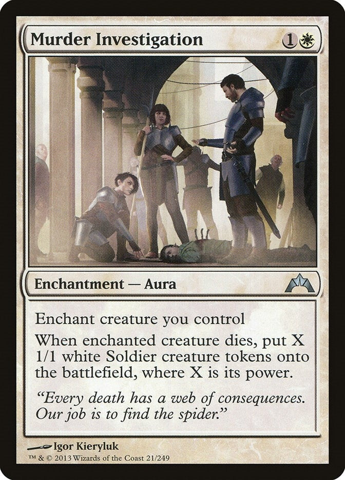 Image for Murder Investigation (21) [Gatecrash] - Magic: The Gathering