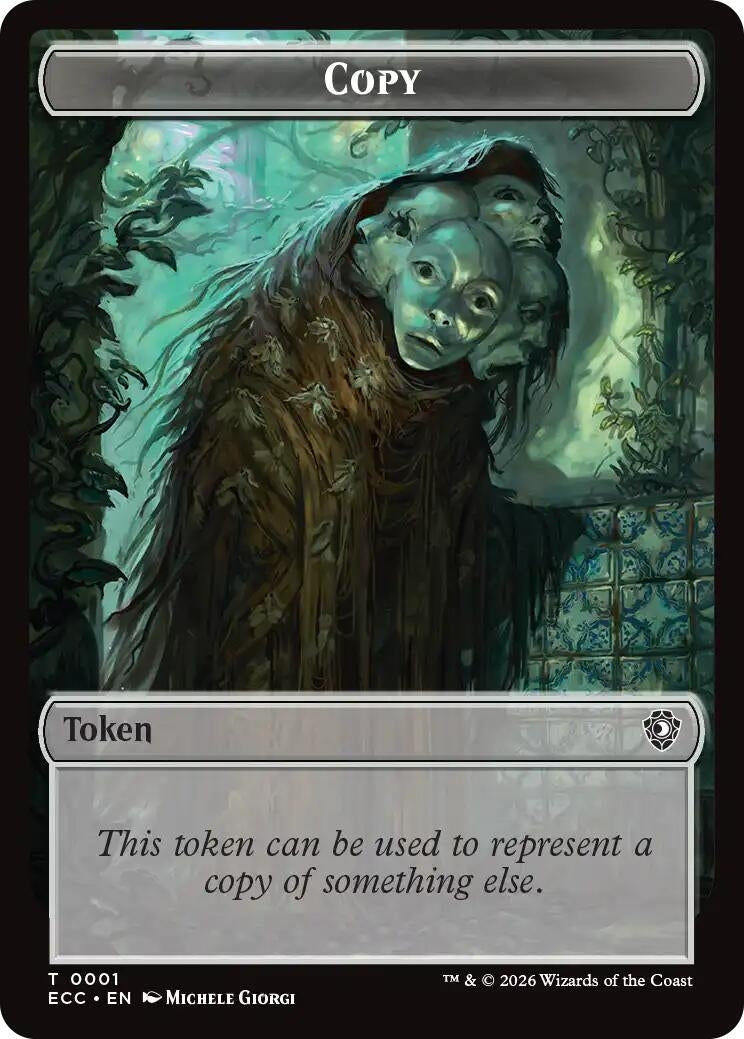 Copy // Elemental (0002) Double-Sided Token (1 // 2) [Commander: Lorwyn Eclipsed Tokens]