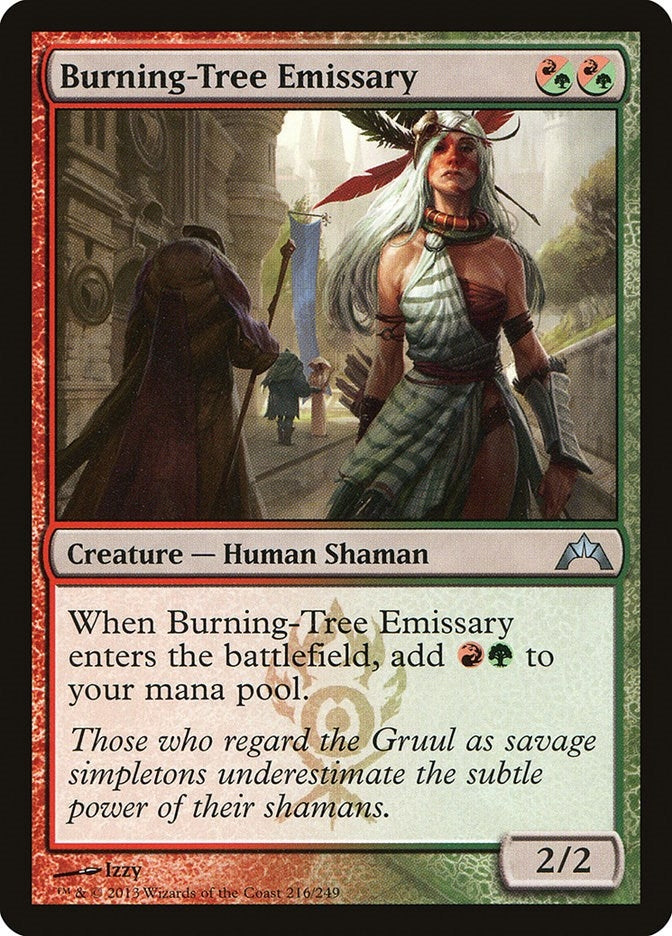 Image for Burning-Tree Emissary (216) [Gatecrash] - Magic: The Gathering