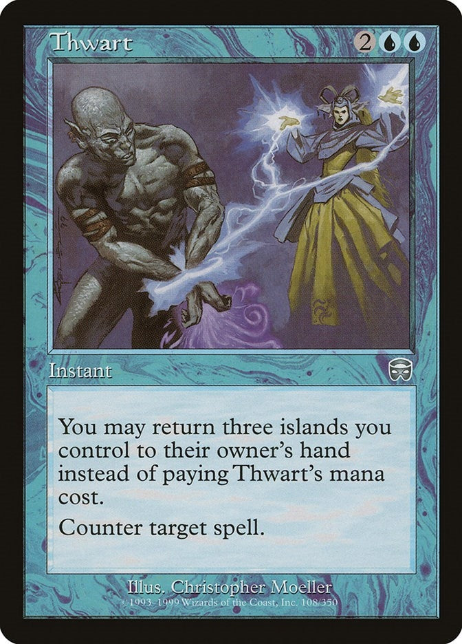 Image for Thwart (108) [Mercadian Masques] - Magic: The Gathering