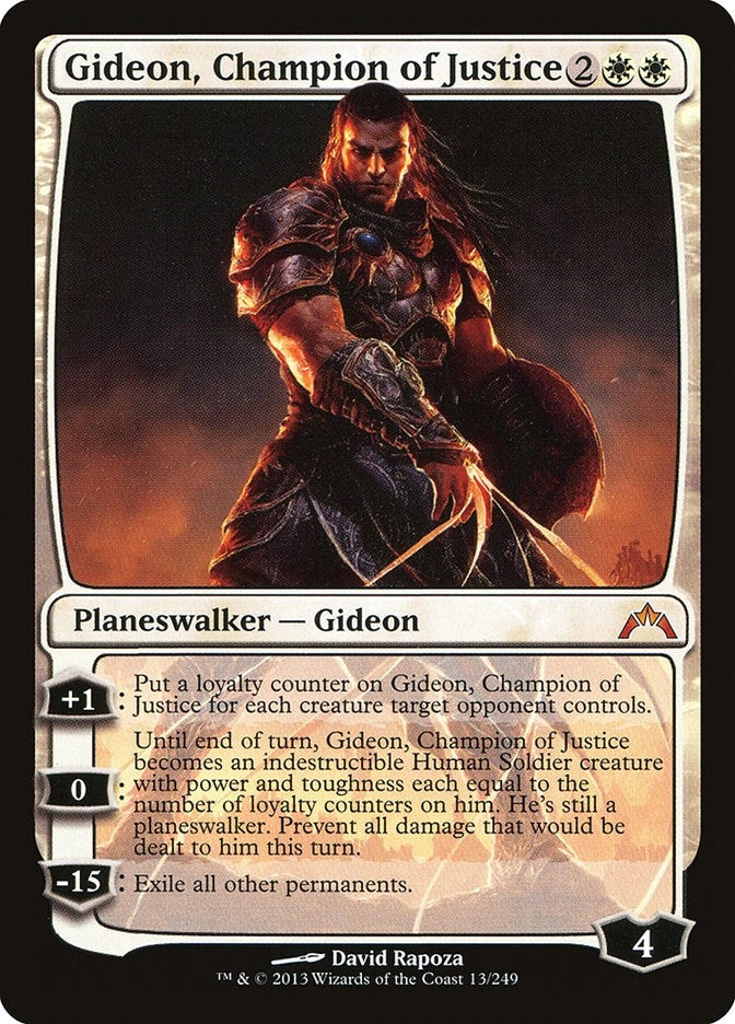 Image for Gideon, Champion of Justice (13) [Gatecrash] - Magic: The Gathering