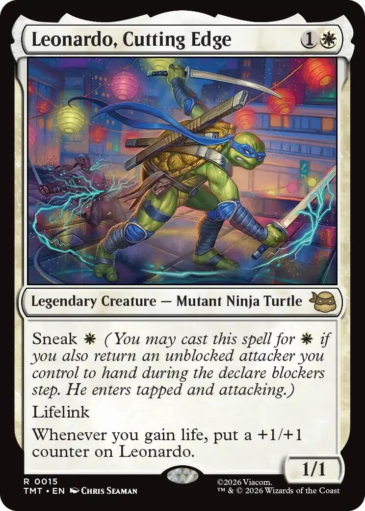 Leonardo, Cutting Edge (15) [Teenage Mutant Ninja Turtles]