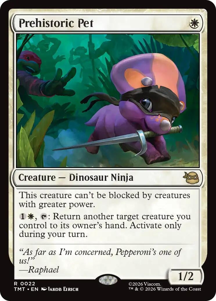 Prehistoric Pet (22) [Teenage Mutant Ninja Turtles]