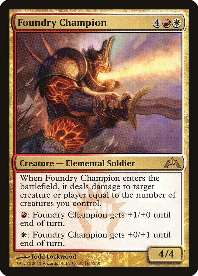 Image for Foundry Champion (165) [Gatecrash] - Magic: The Gathering
