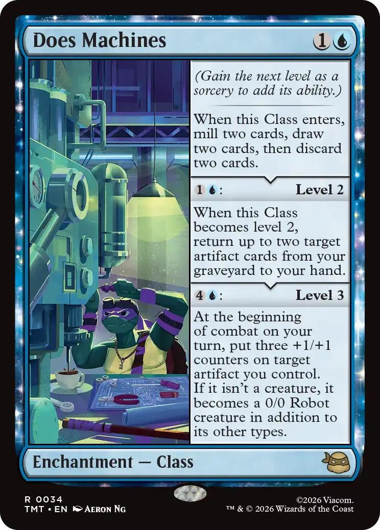 Does Machine (34) [Teenage Mutant Ninja Turtles]