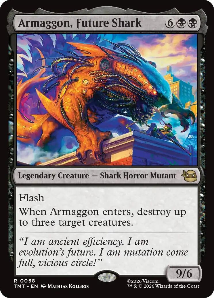 Armaggon, Future Shark (58) [Teenage Mutant Ninja Turtles]
