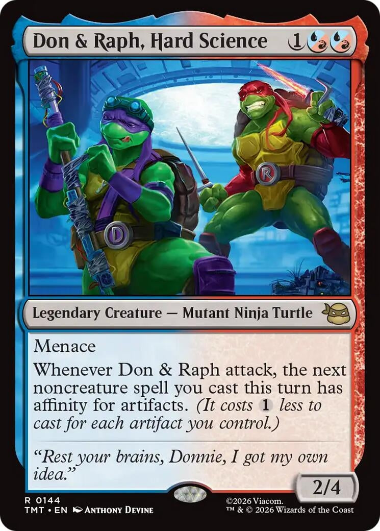 Don & Raph, Hard Science (144) [Teenage Mutant Ninja Turtles]