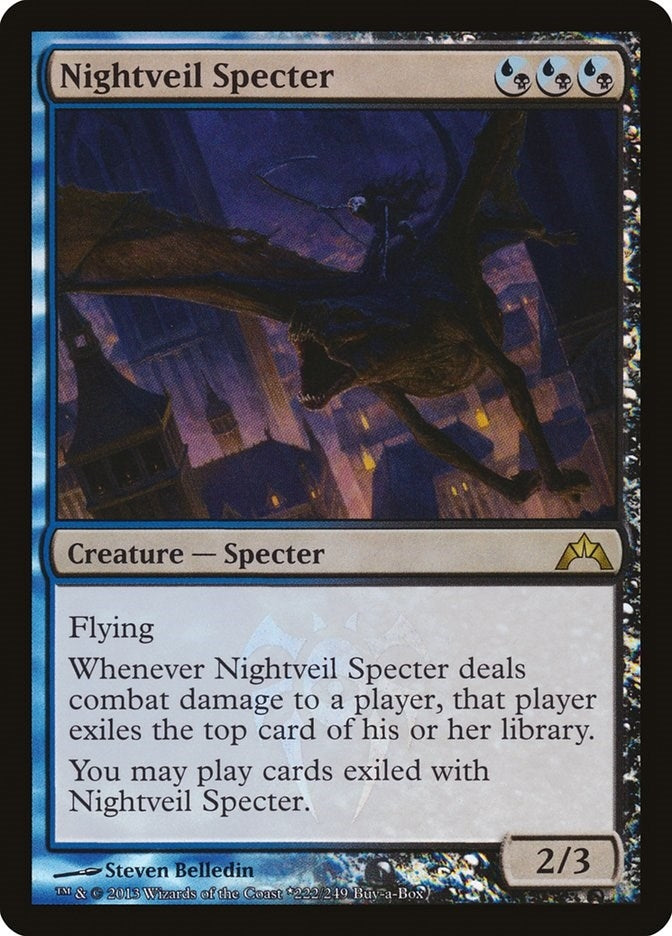 Image for Nightveil Specter (222) [Buy-A-Box Promos] - Magic: The Gathering