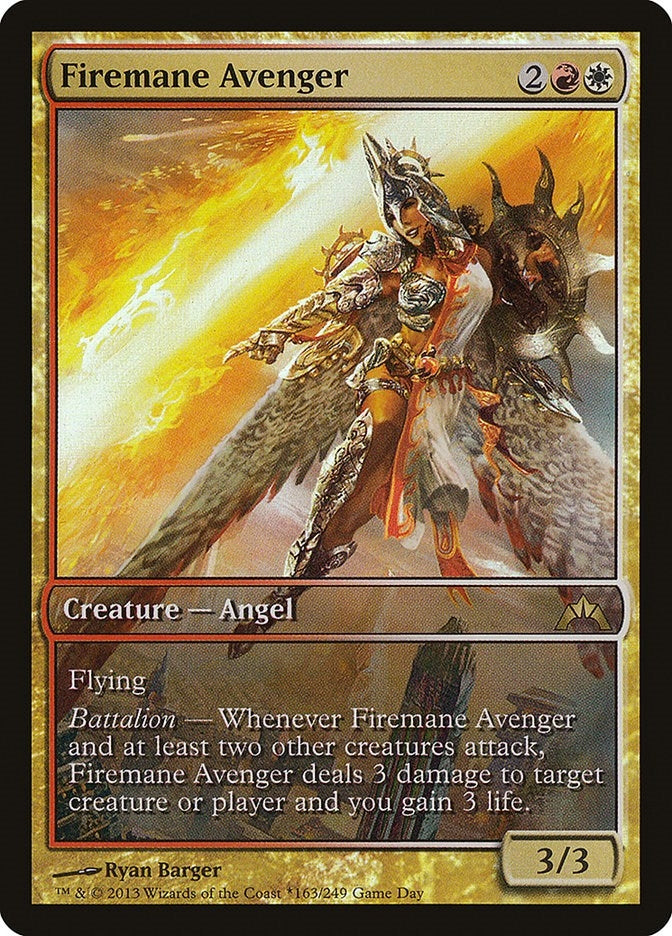 Image for Firemane Avenger (163) [Game Day & Store Championship Promos] - Magic: The Gathering