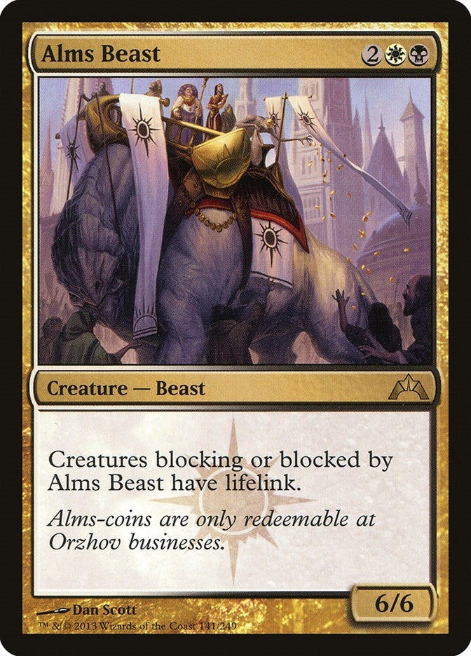 Image for Alms Beast (141) [Gatecrash] - Magic: The Gathering