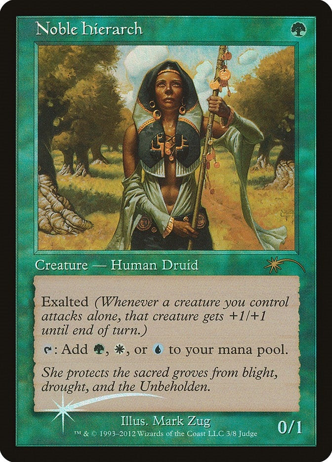 Image for Noble Hierarch (3) [Judge Promos] - Magic: The Gathering