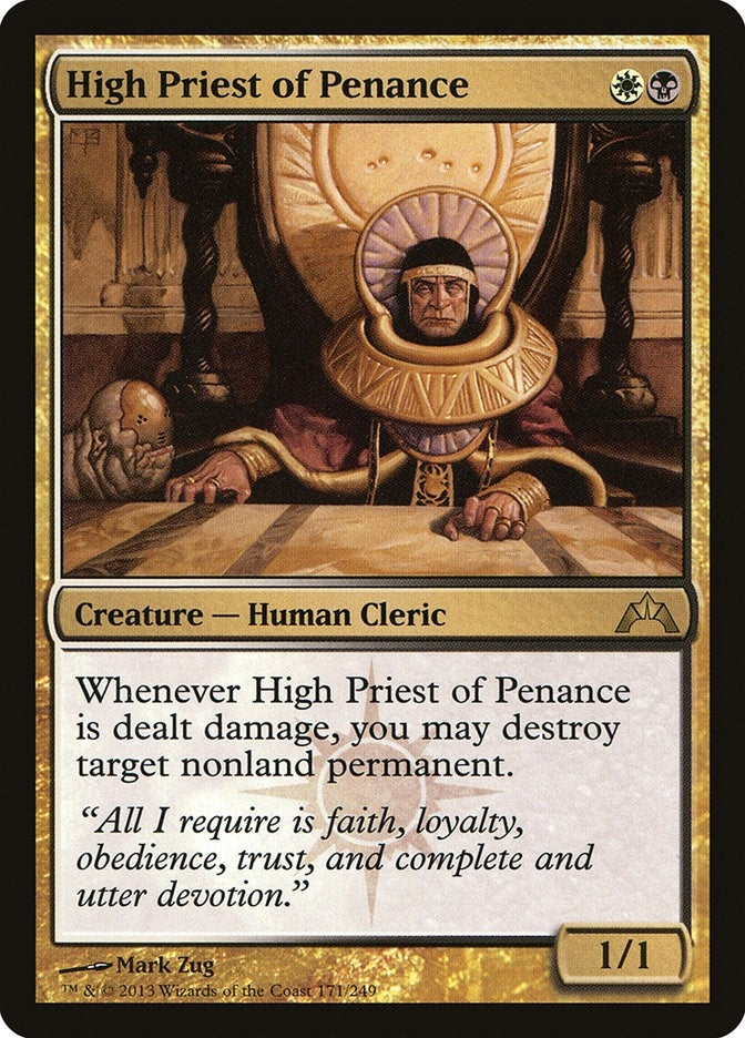 High Priest of Penance (171) [Gatecrash]