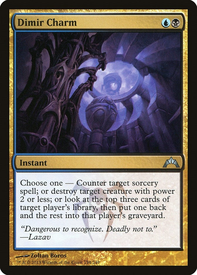 Image for Dimir Charm (154) [Gatecrash] - Magic: The Gathering
