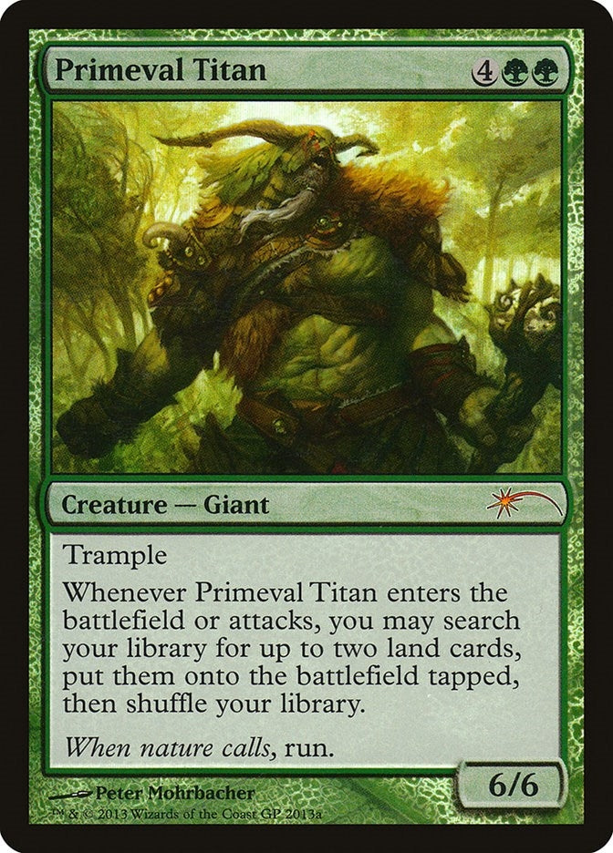 Image for Primeval Titan [Grand Prix Promos] - Magic: The Gathering