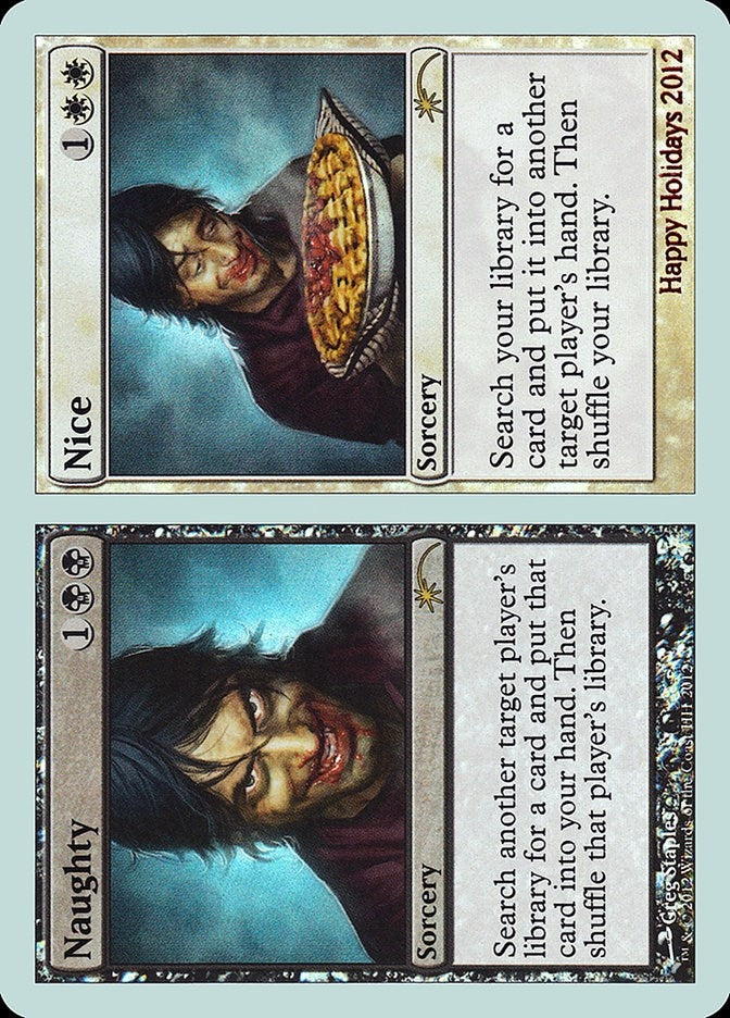 Image for Naughty // Nice (2012) [Special Occasion] - Magic: The Gathering