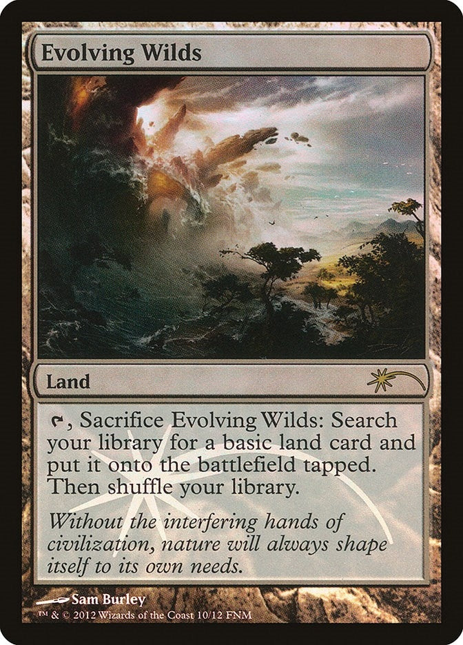 Image for Evolving Wilds (10) [FNM Promos] - Magic: The Gathering