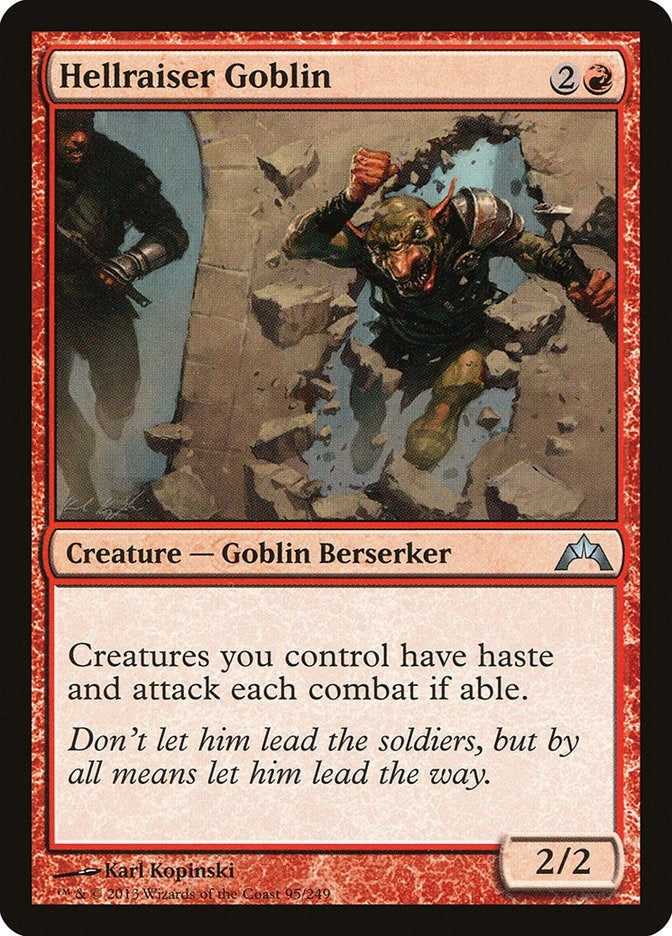 Image for Hellraiser Goblin (95) [Gatecrash] - Magic: The Gathering