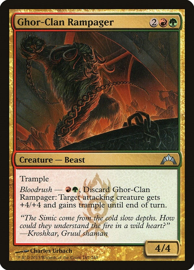 Image for Ghor-Clan Rampager (167) [Gatecrash] - Magic: The Gathering