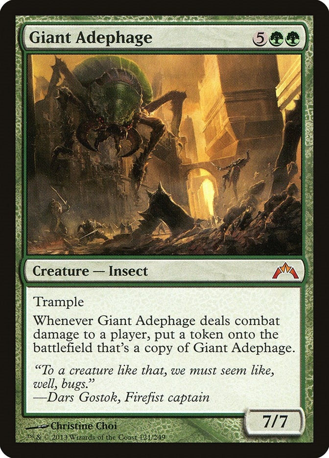 Image for Giant Adephage (121) [Gatecrash] - Magic: The Gathering