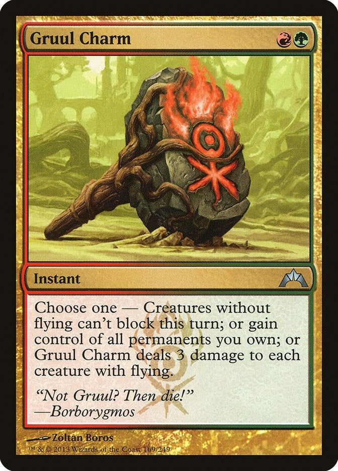 Image for Gruul Charm (169) [Gatecrash] - Magic: The Gathering