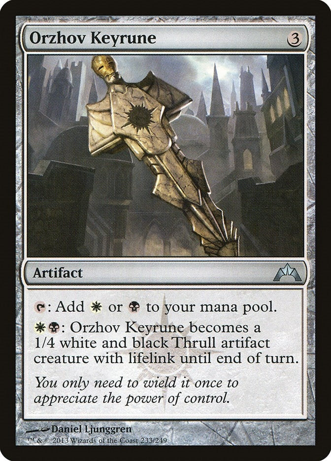 Image for Orzhov Keyrune (233) [Gatecrash] - Magic: The Gathering