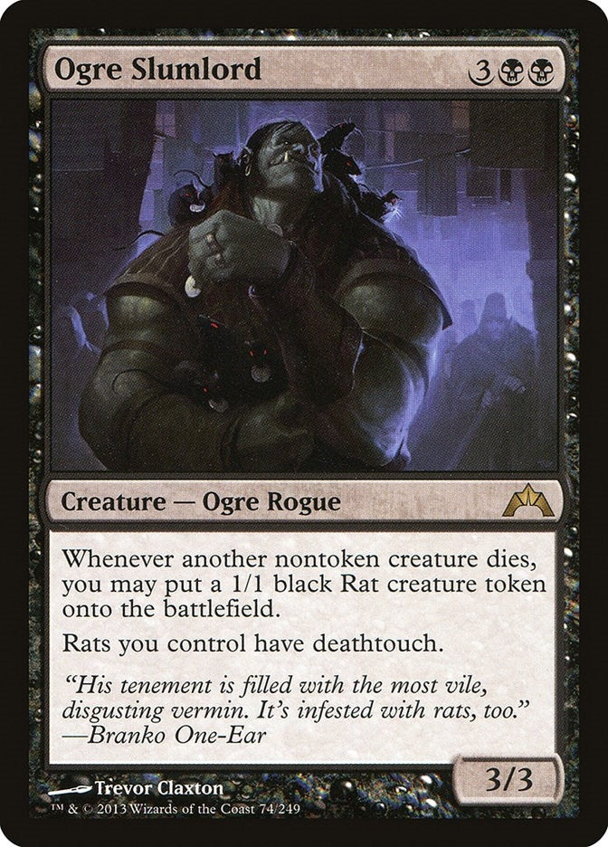 Image for Ogre Slumlord (74) [Gatecrash] - Magic: The Gathering