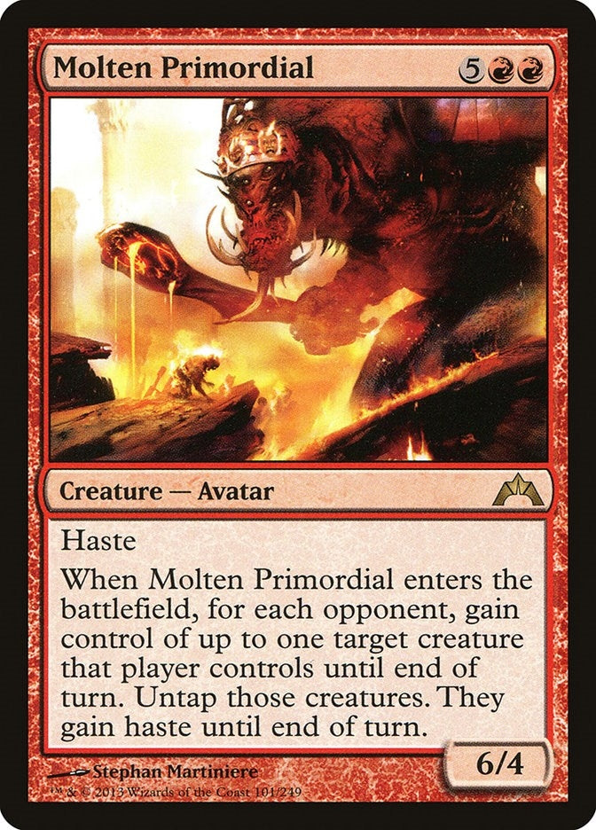 Image for Molten Primordial (101) [Gatecrash] - Magic: The Gathering