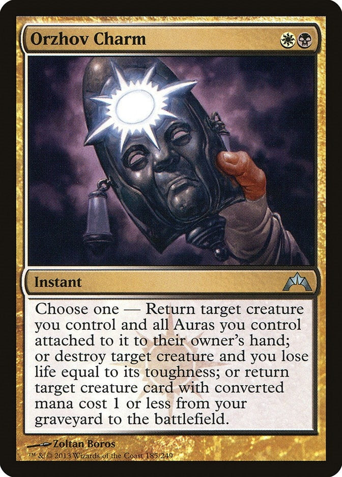 Image for Orzhov Charm (185) [Gatecrash] - Magic: The Gathering