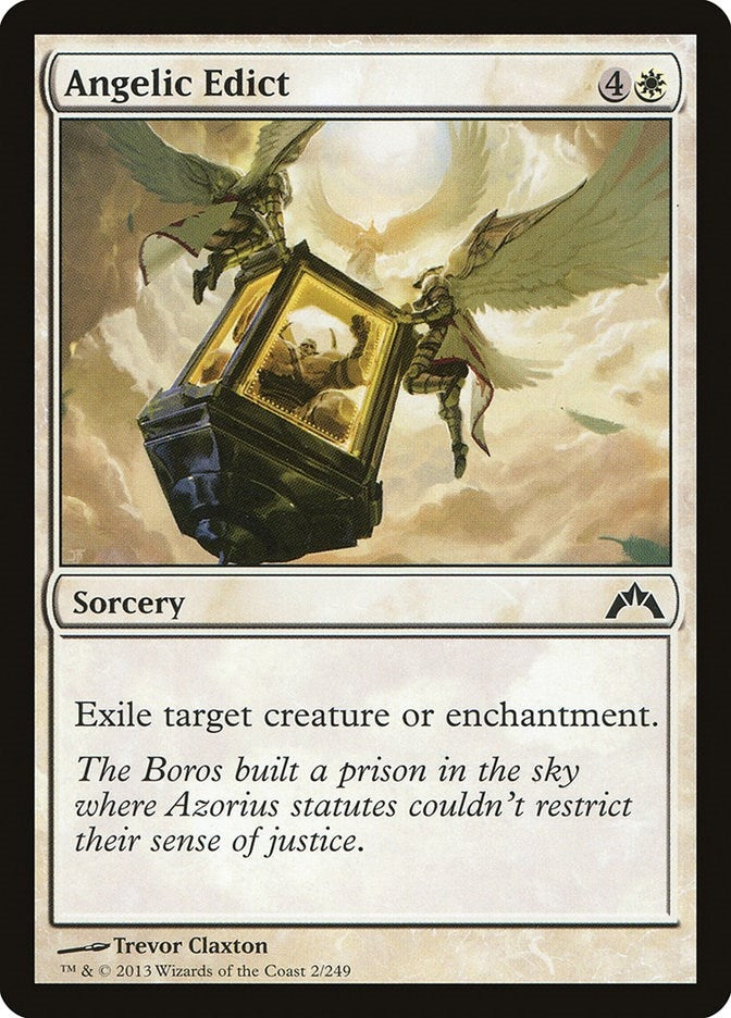 Image for Angelic Edict (2) [Gatecrash] - Magic: The Gathering
