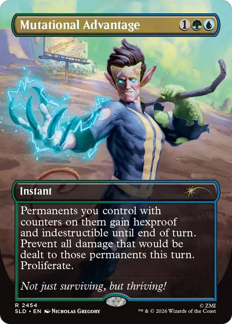 Mutational Advantage (2454) [Secret Lair Drop Series]