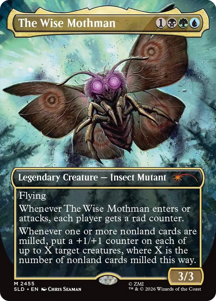 The Wise Mothman (2455) [Secret Lair Drop Series]