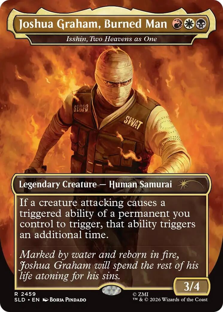 Joshua Graham, Burned Man - Isshin, Two Heavens as One (2459) [Secret Lair Drop Series]
