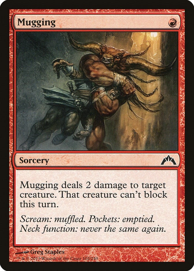 Image for Mugging (102) [Gatecrash] - Magic: The Gathering