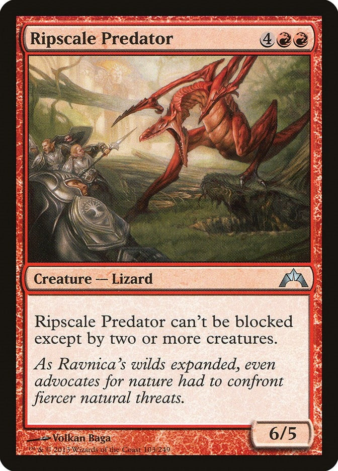 Image for Ripscale Predator (103) [Gatecrash] - Magic: The Gathering