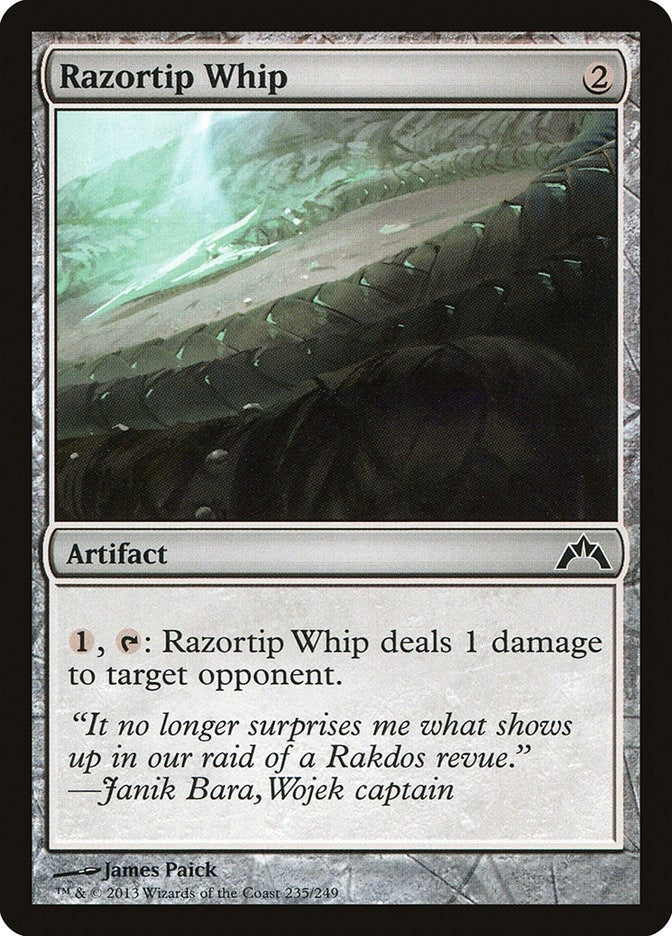Image for Razortip Whip (235) [Gatecrash] - Magic: The Gathering