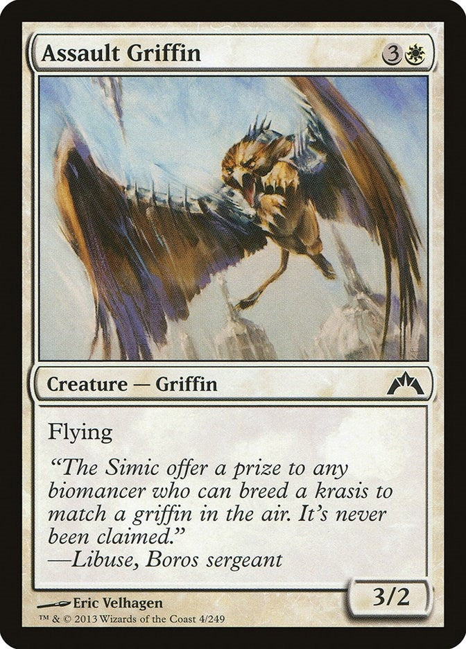 Image for Assault Griffin (4) [Gatecrash] - Magic: The Gathering