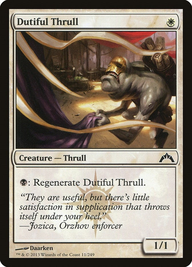 Image for Dutiful Thrull (11) [Gatecrash] - Magic: The Gathering