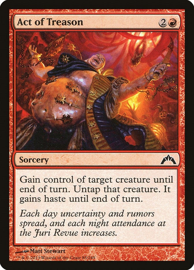 Image for Act of Treason (85) [Gatecrash] - Magic: The Gathering