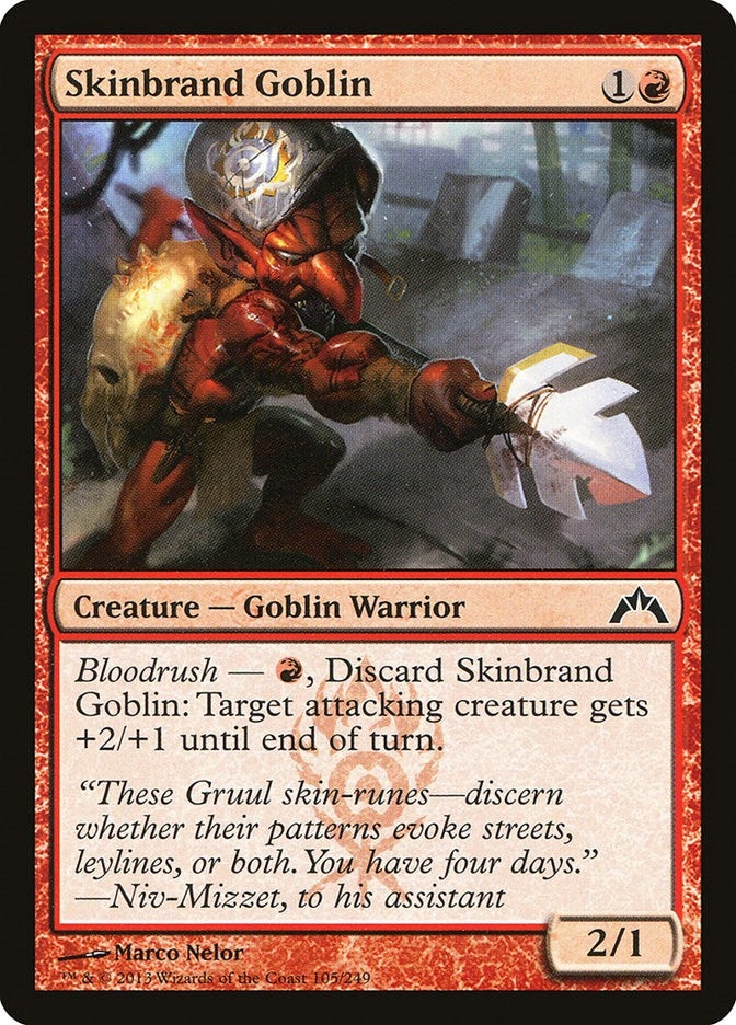 Image for Skinbrand Goblin (105) [Gatecrash] - Magic: The Gathering
