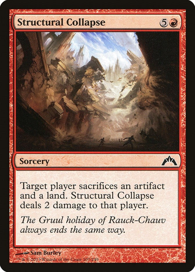 Image for Structural Collapse (107) [Gatecrash] - Magic: The Gathering