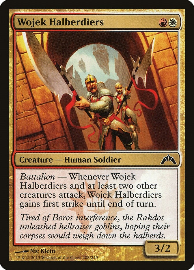 Image for Wojek Halberdiers (208) [Gatecrash] - Magic: The Gathering
