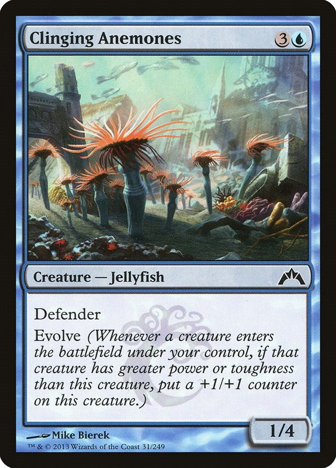 Image for Clinging Anemones (31) [Gatecrash] - Magic: The Gathering