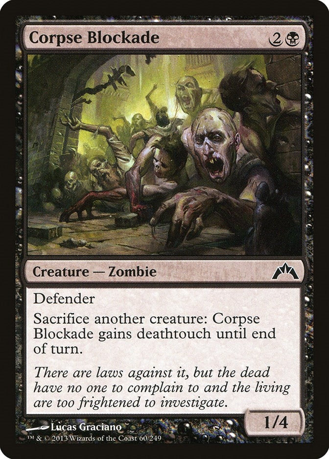 Image for Corpse Blockade (60) [Gatecrash] - Magic: The Gathering