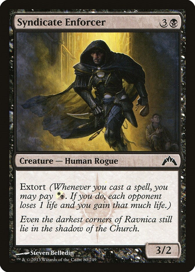 Image for Syndicate Enforcer (80) [Gatecrash] - Magic: The Gathering